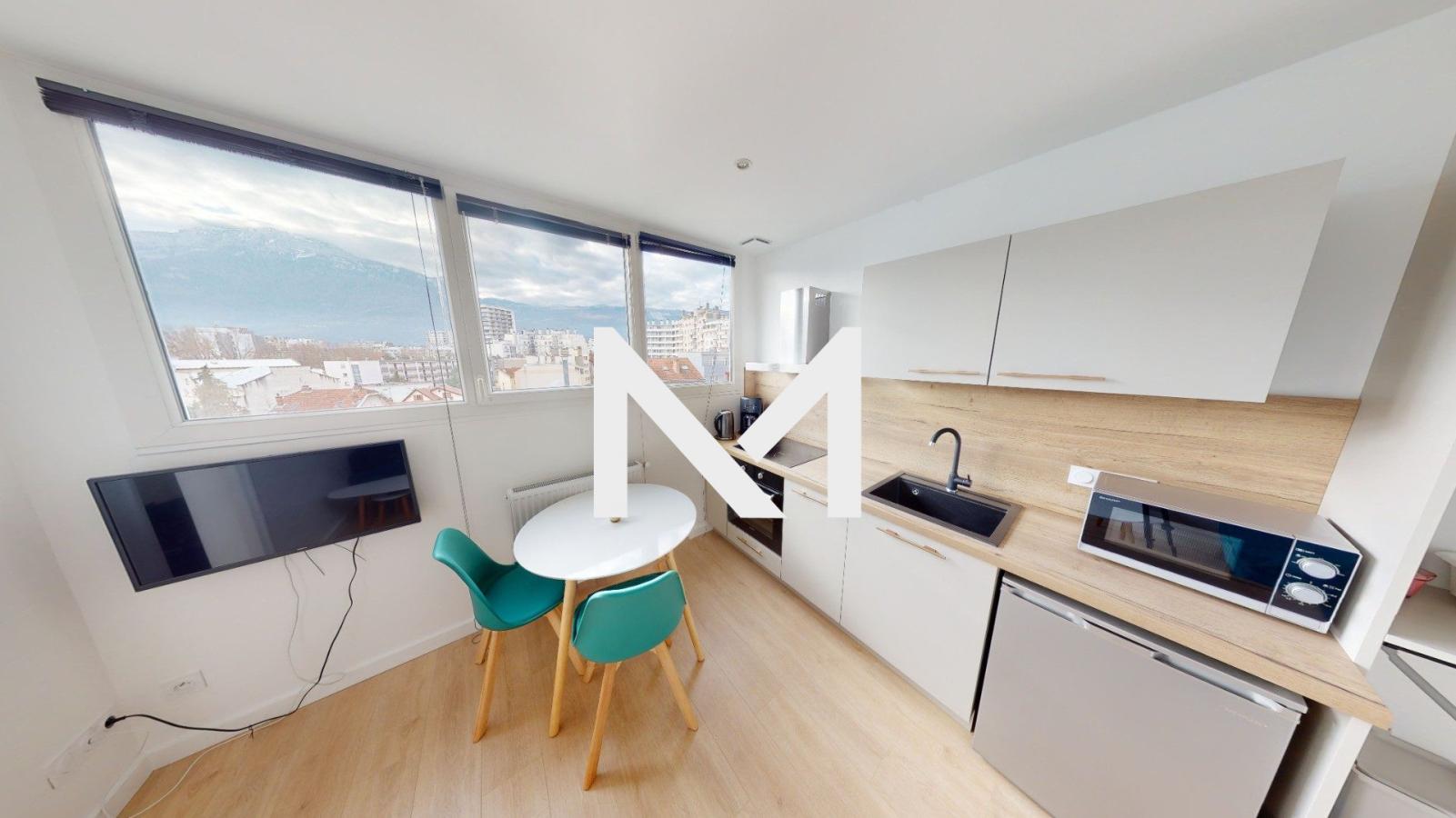 GRENOBLE - 8 RUE GENERAL FERRIE - T2 de 21m² LOUE MEUBLE - Photo 1