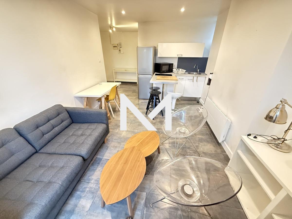 GRENOBLE - QUAI DES ALLOBROGES - PROX LA TRONCHE - T2 MEUBLE AVEC GARAGE - Photo 1