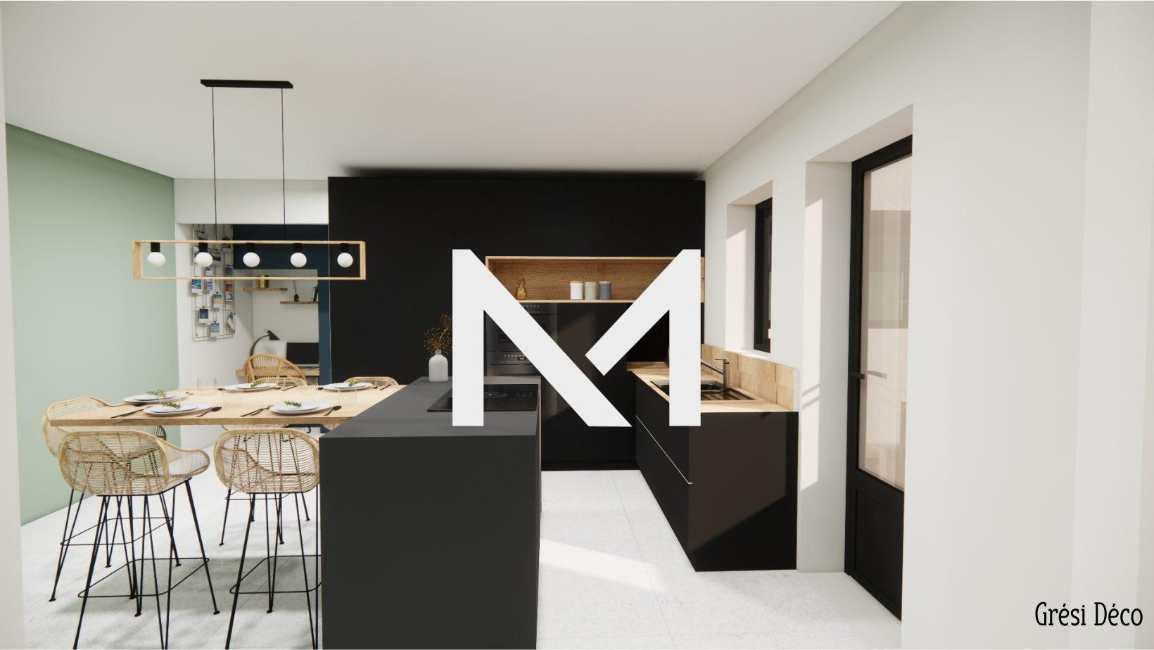 BIVIERS CENTRE VILLAGE CH DE LA GRIVELIERE - MAISON EN PIERRE A RENOVER - TERRAIN - VUE BELLEDONNE - Photo 7