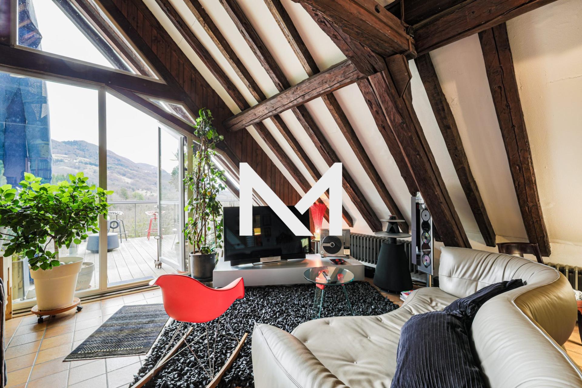 Ancienne bergerie rénovée – Panorama exceptionnel à 20 min de Grenoble - Photo 11