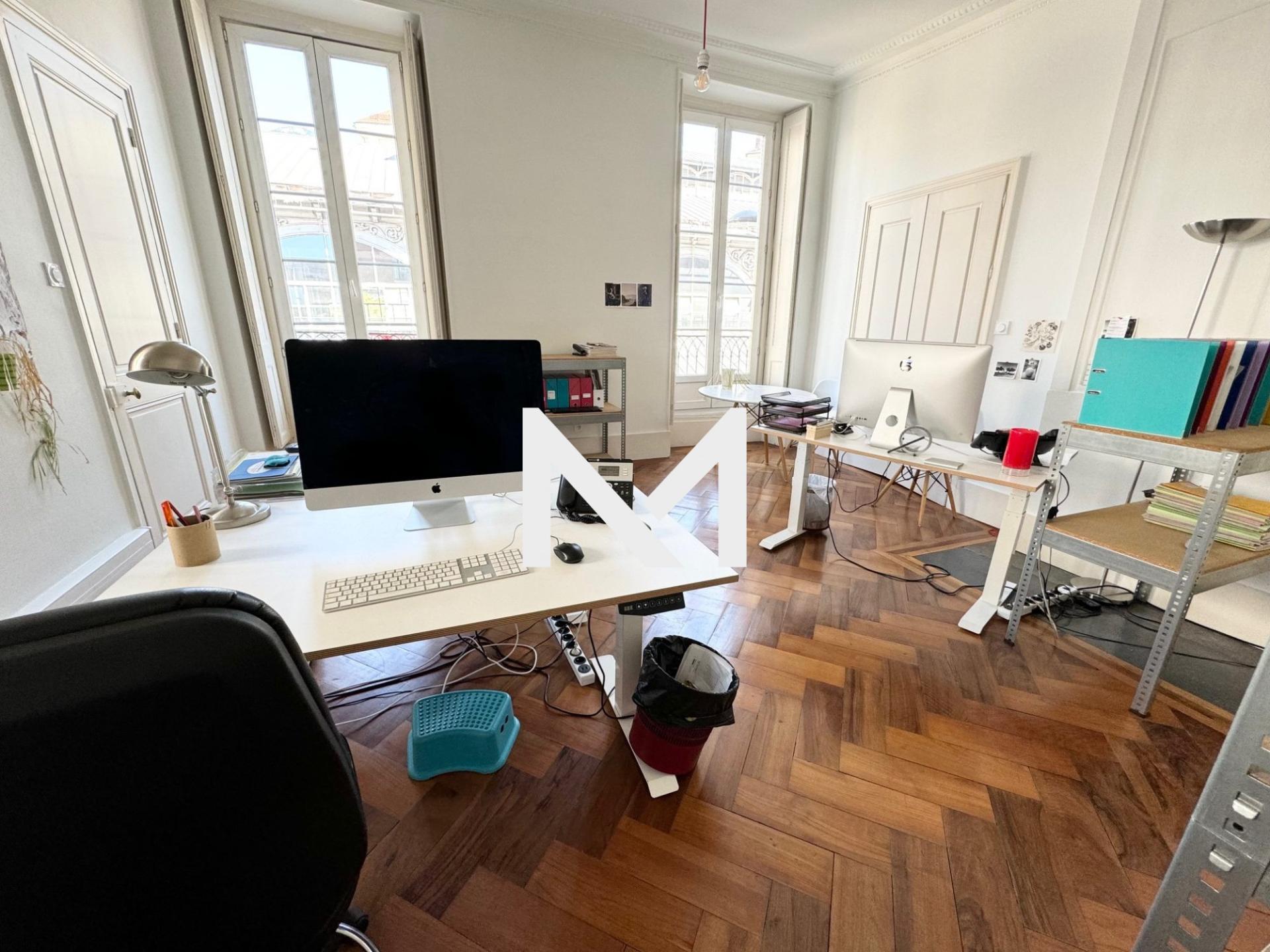 GRENOBLE - PLACE SAINTE CLAIRE- BUREAUX - 2 PORTES PALIERES - Photo 3