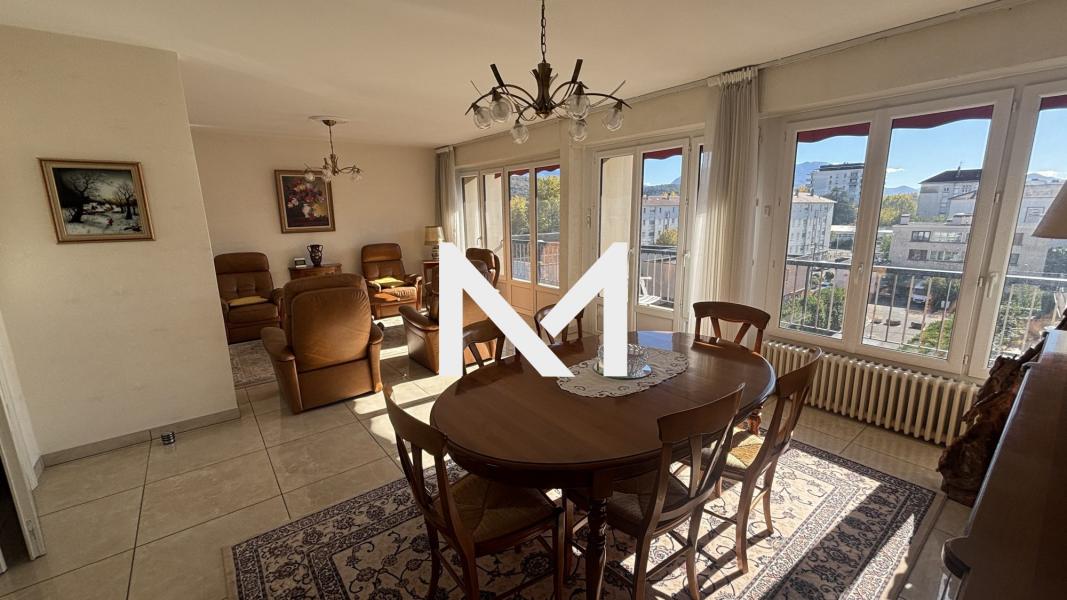 grand T3 balcon Echirolles Groupe Jean Jaures - Photo 1