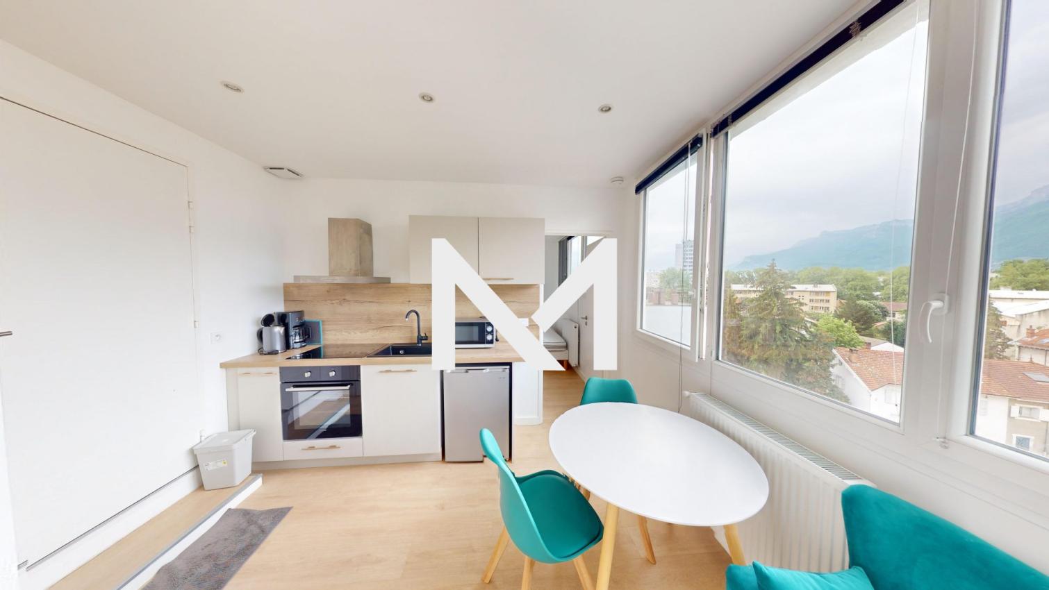GRENOBLE - 8 RUE GENERAL FERRIE - T2 de 22.96 m² MEUBLE - Photo 3