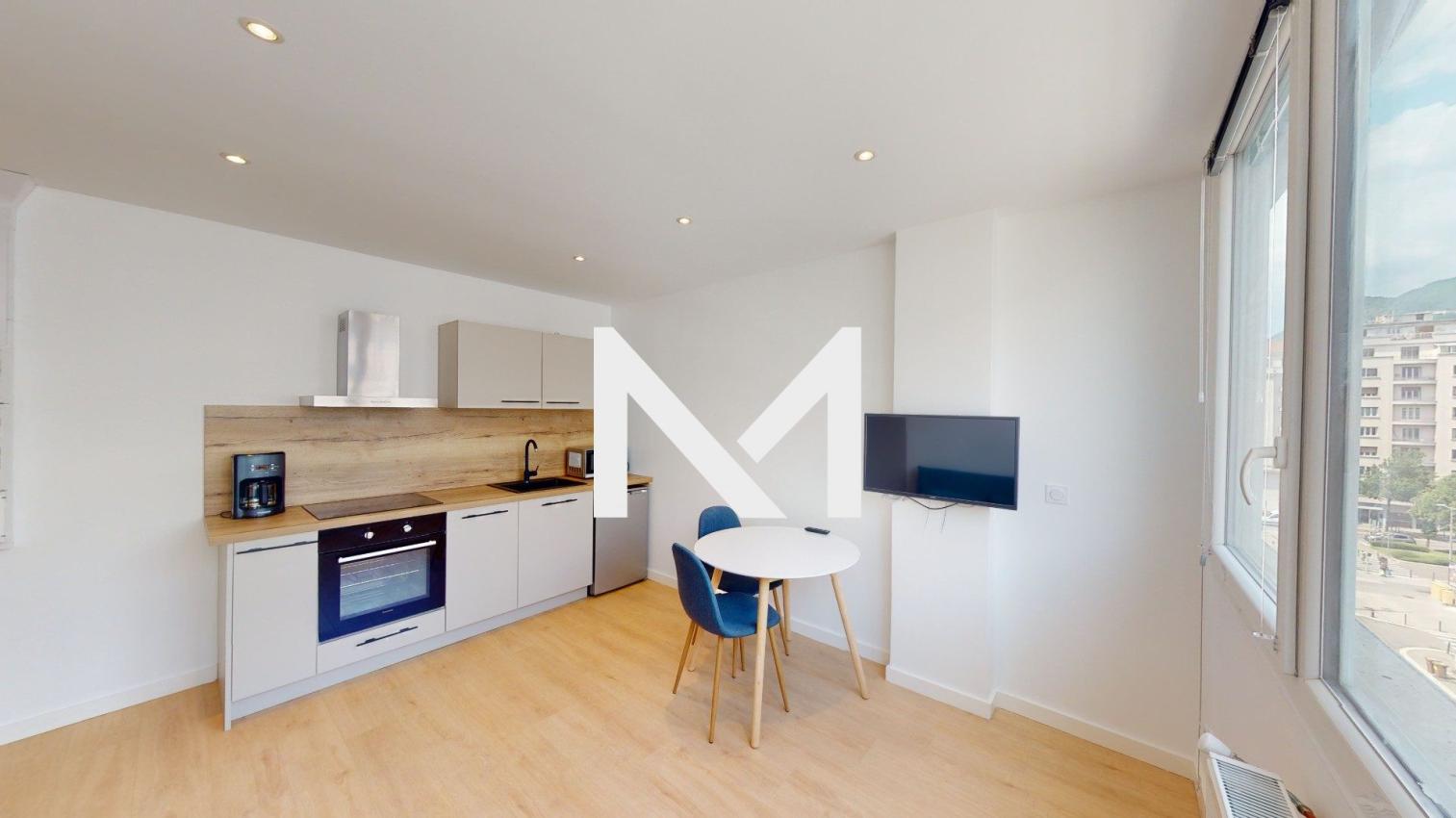 GRENOBLE - 8 RUE GENERAL FERRIE - STUDIO MEUBLE NEUF - Photo 3