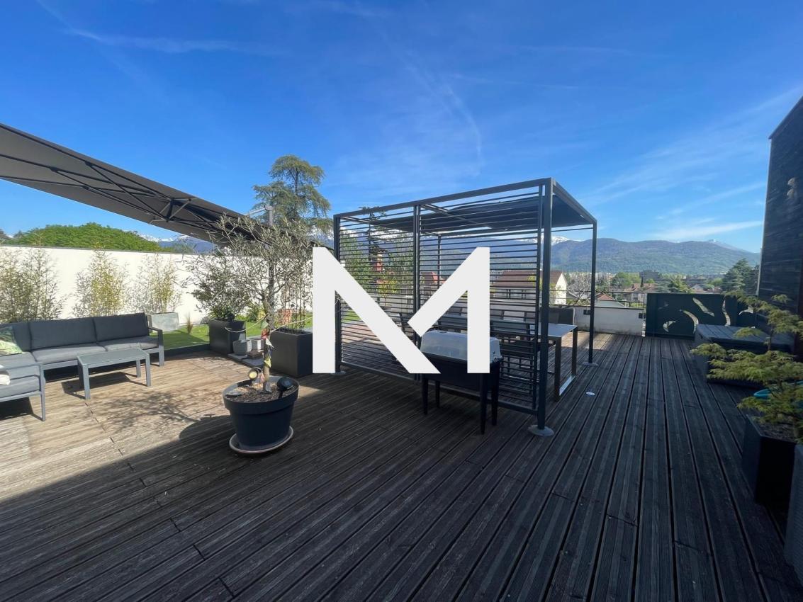 CORENC - TERRASSE DE 160 m² - STATIONNEMENTS - Photo 4