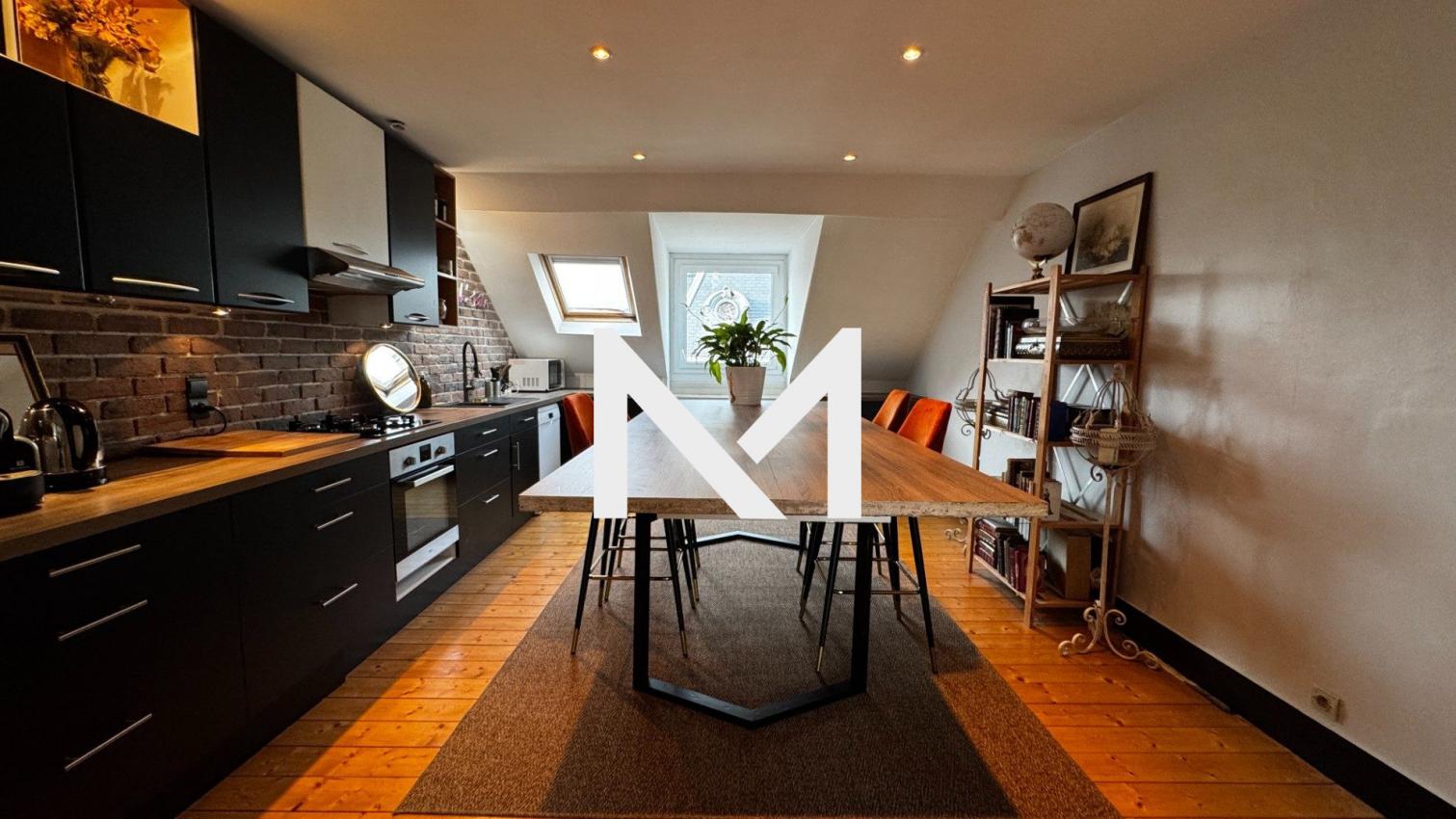 GRENOBLE VICTOR HUGO - T3 DUPLEX - CHARME - Photo 6