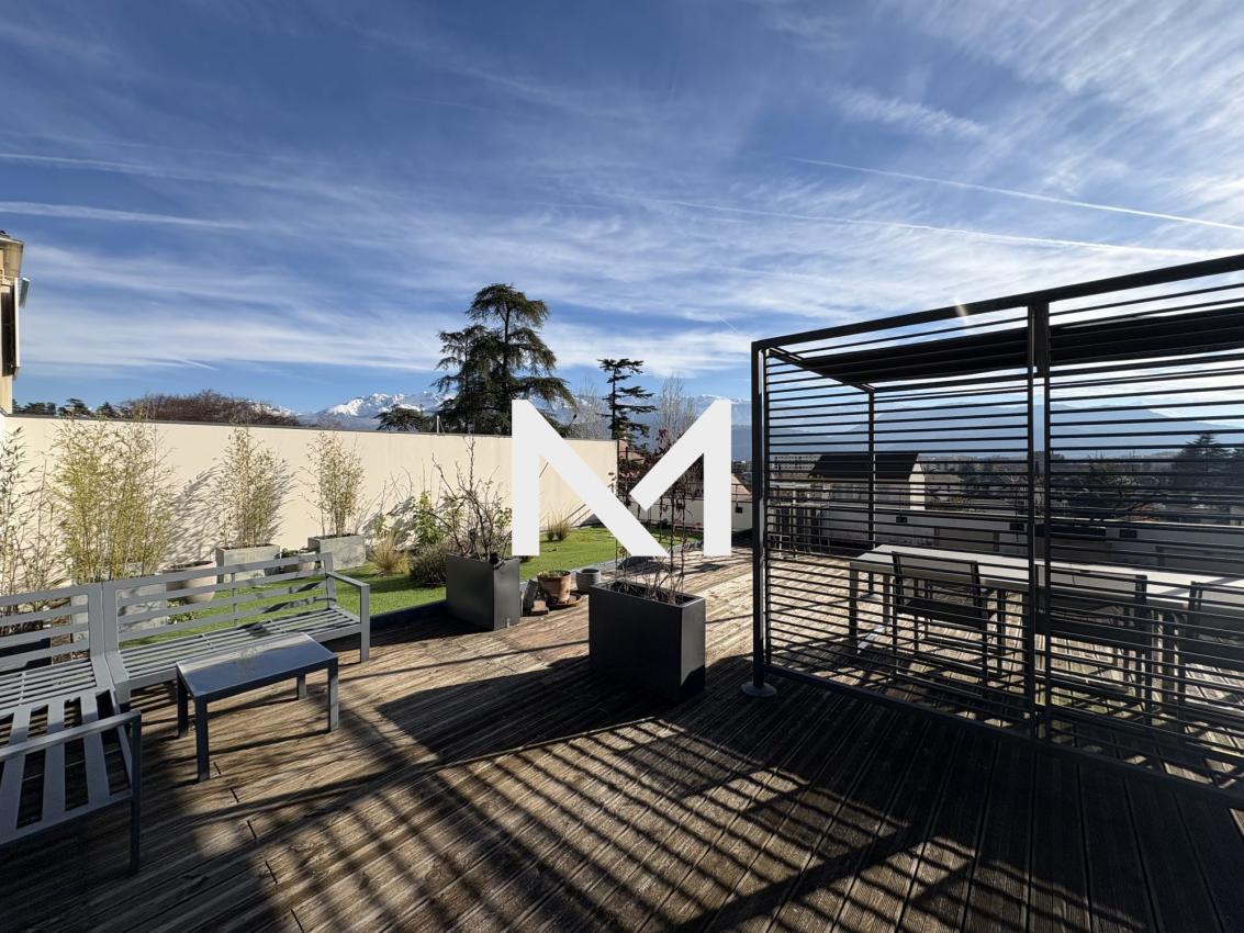 CORENC - "Maison sur le toit" - T3 avec vue exceptionnelle - Photo 5