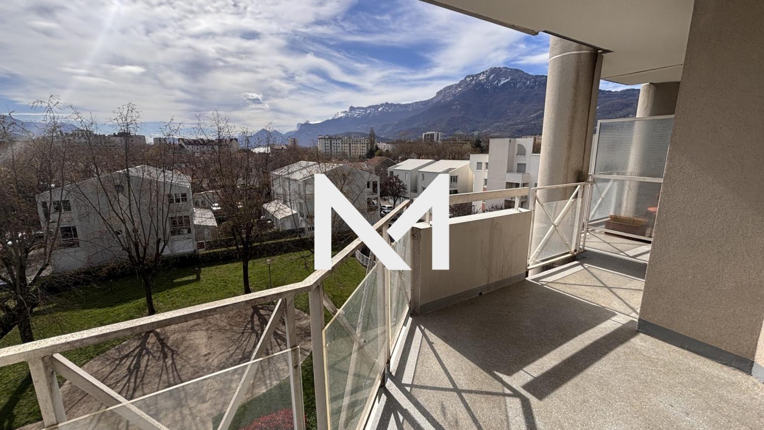 Grenoble t4 terrasse - Photo 1