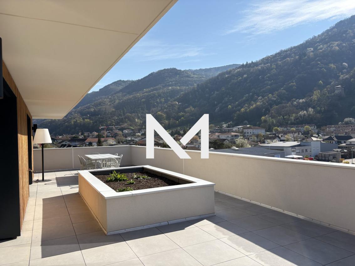 LE VERSOUD - DERNIER ETAGE - TERRASSE - VUE PANORAMIQUE - Photo 13