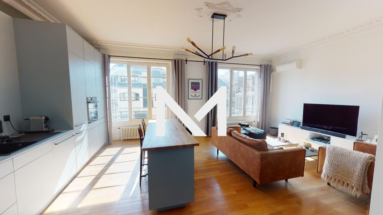 GRENOBLE HYPER CENTRE - RUE BELGRADE - APPARTEMENT MEUBLE D'EXCEPTION - Photo 4